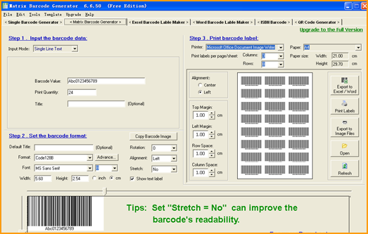 Barcoding software Barcoding software