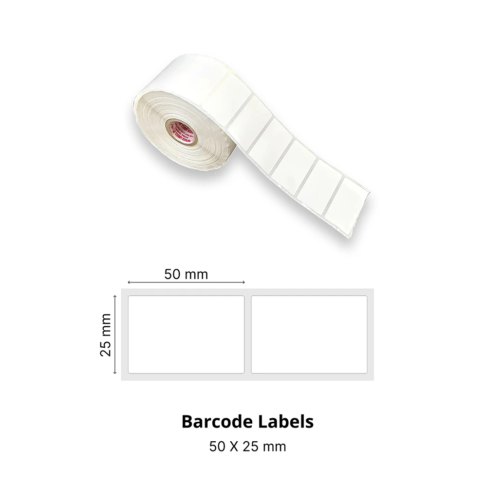 Barcode Labels 50x25